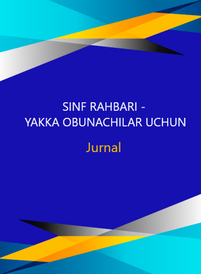 Sinf rahbari - yakka obunachilar uchun